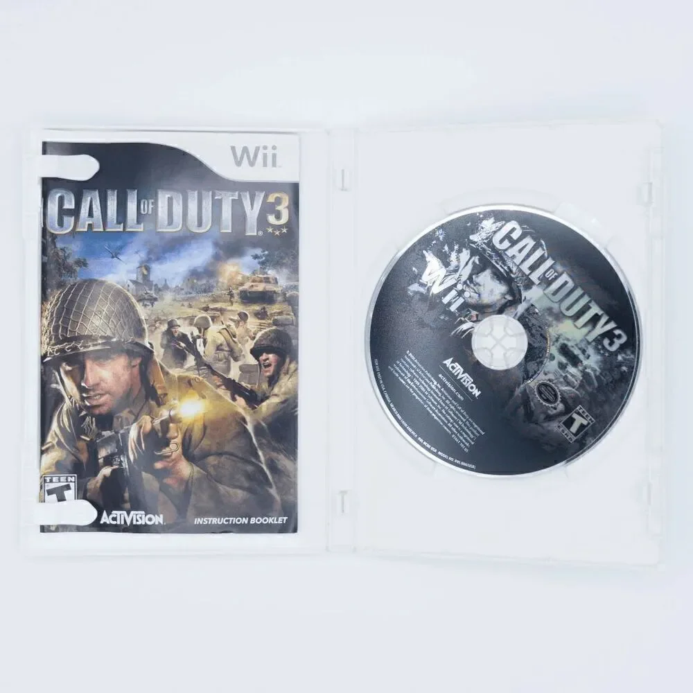 Wii Call of Duty 3 and Wii WWII Aces: Wing Series